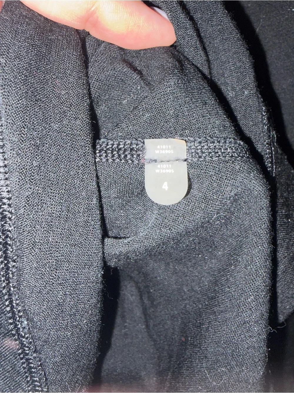 lululemon athletica Black Long-Sleeve Button Henley